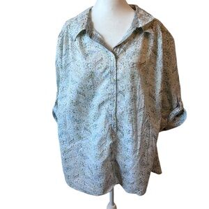 St John’s Bay women’s 3x floral shirt‎